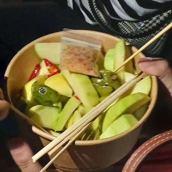 Pickled Mangoes from Tan Thuan Dong countryside market