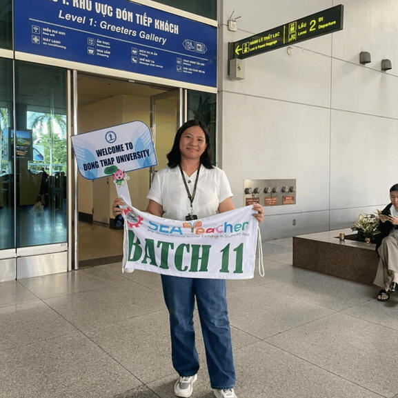 Arrival at Tan Son Nhat International Airport
